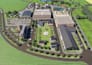 do masterplan 3d rendering and 2d site plan render